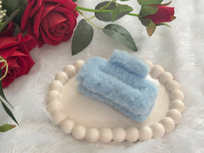 Fur Claw Clips | Trendy Stylish Hair Clips for Women