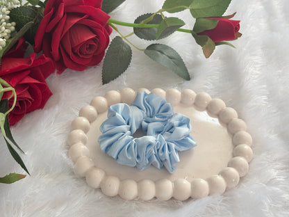 Printed Small Size Scrunchies | Soft Hair Scrunchie Set for Women (Copy)