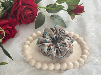 Printed Small Size Scrunchies | Soft Hair Scrunchie Set for Women