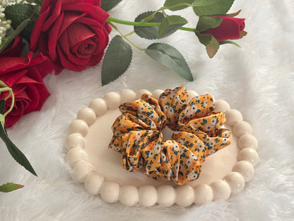 Printed Small Size Scrunchies | Soft Hair Scrunchie Set for Women