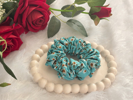 Printed Small Size Scrunchies | Soft Hair Scrunchie Set for Women (Copy)