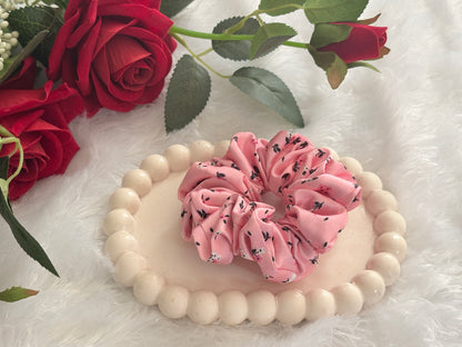 Printed Small Size Scrunchies | Soft Hair Scrunchie Set for Women