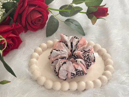 Printed Small Size Scrunchies | Soft Hair Scrunchie Set for Women