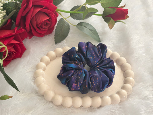 Printed Small Size Scrunchies SET 2 | Soft Hair Scrunchie Set for Women