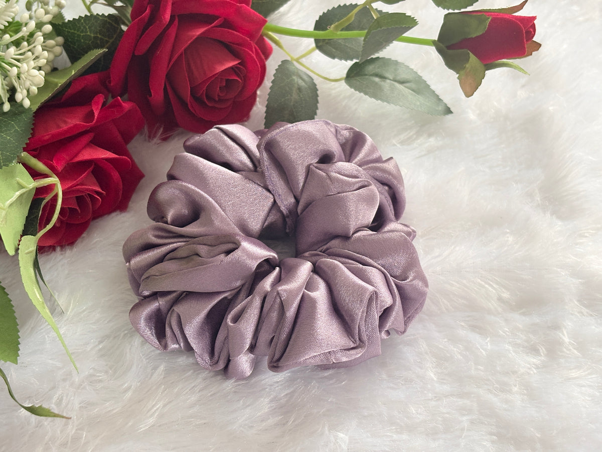 Satin Oversize Size Scrunchies | Soft Hair Scrunchie Set for Women