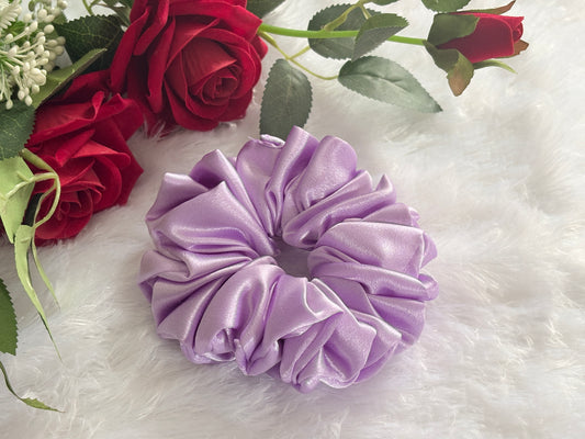 Satin Oversize Size Scrunchies | Soft Hair Scrunchie Set for Women
