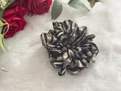 Printed Medium Size Scrunchies | Soft Hair Scrunchie Set for Women