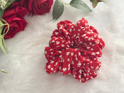 Printed Medium Size Scrunchies | Soft Hair Scrunchie Set for Women