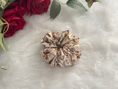 Printed Small Size Scrunchies SET 2 | Soft Hair Scrunchie Set for Women