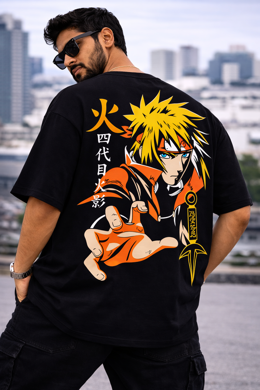 Naruto Oversize T-Shirt | Anime Inspired Ninja Unisex Streetwear