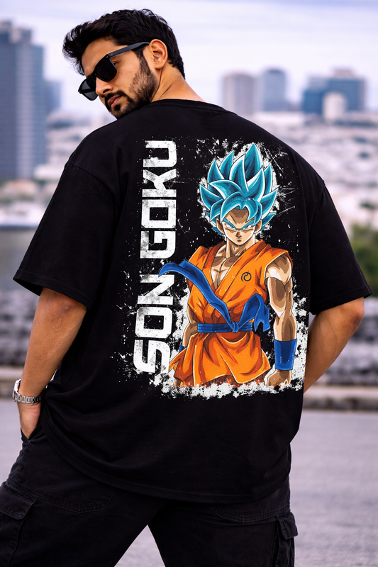 Son Goku Oversize T-Shirt | Anime Inspired Dragon Ball Streetwear