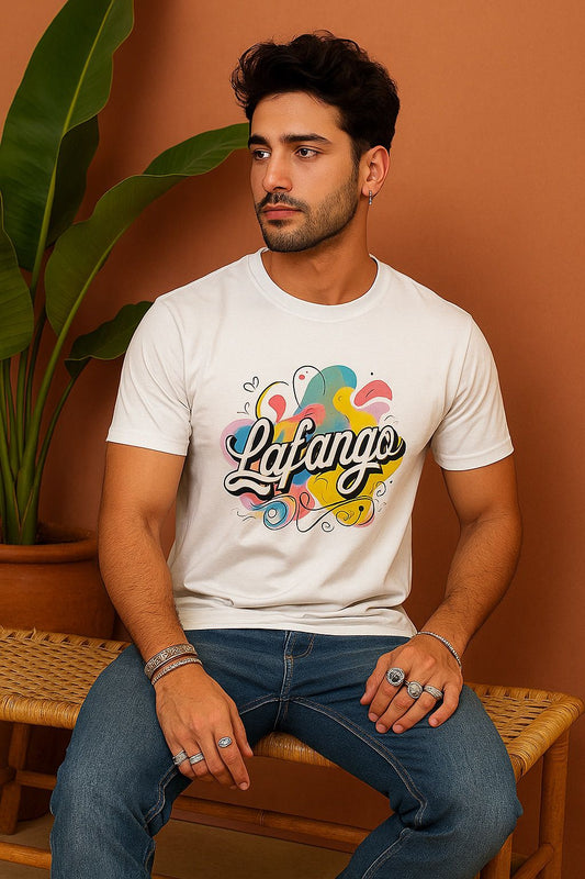 Lafango Logo Printed Unisex T-Shirt