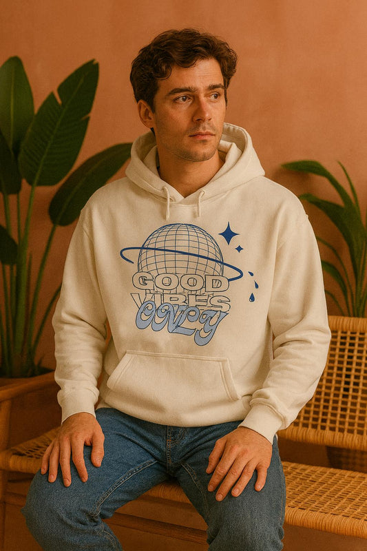 Good Vibes Only Hoodie | Motivational Unisex Streetwear