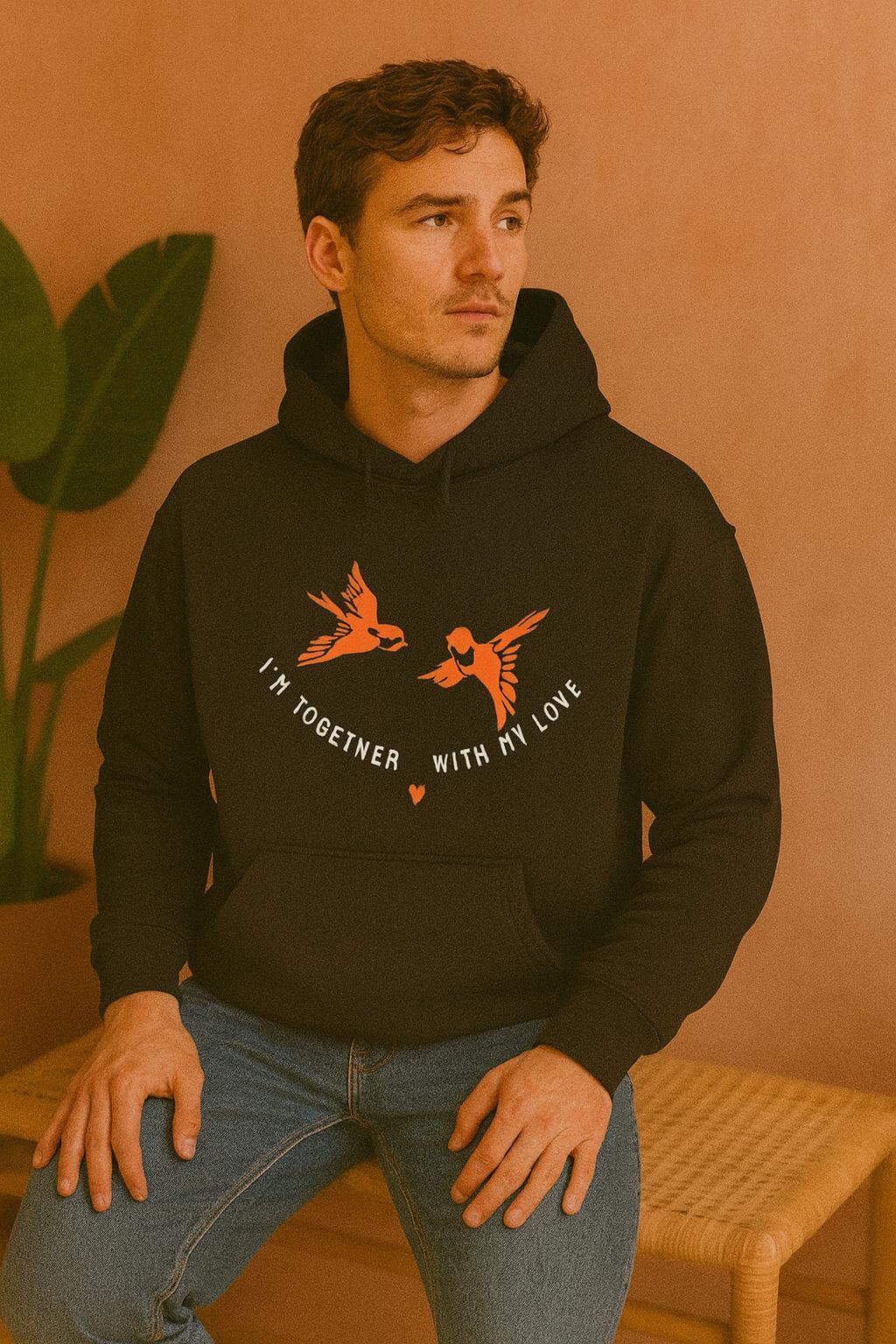 I’m Together Hoodie | Minimal Motivational Unisex Streetwear
