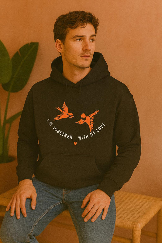 I’m Together Hoodie | Minimal Motivational Unisex Streetwear