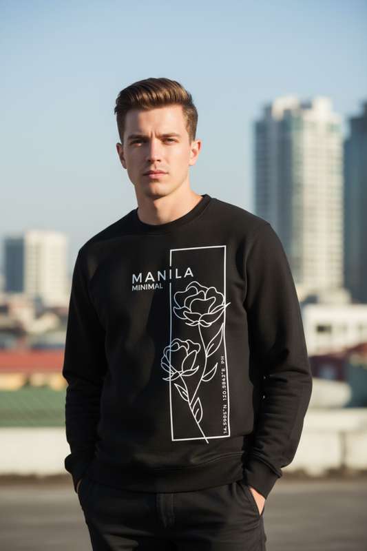 Manila Sweatshirt | Travel & City-Inspired Unisex Streetwear