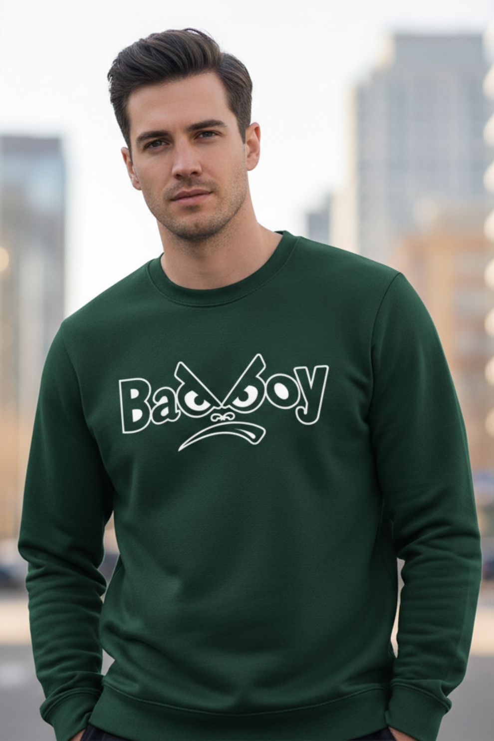 Bad Boy Sweatshirt | Attitude Graphic Unisex Streetwear
