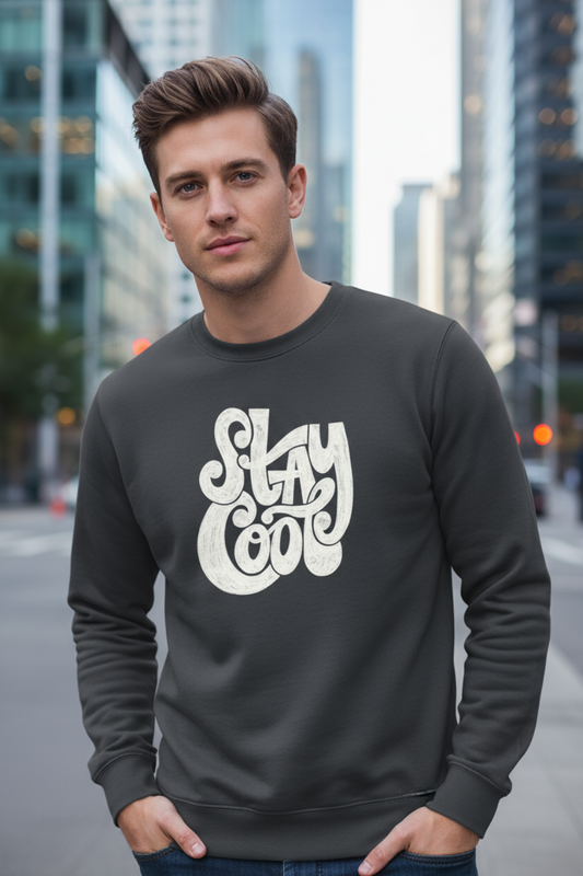 Stay Cool Sweatshirt | Chill Vibes Unisex Streetwear
