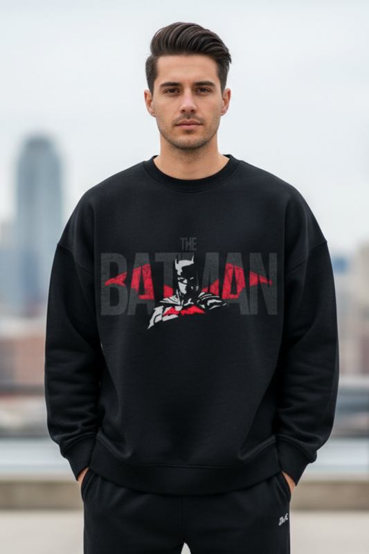 Batman Sweatshirt | DC Superhero Graphic Unisex Streetwear