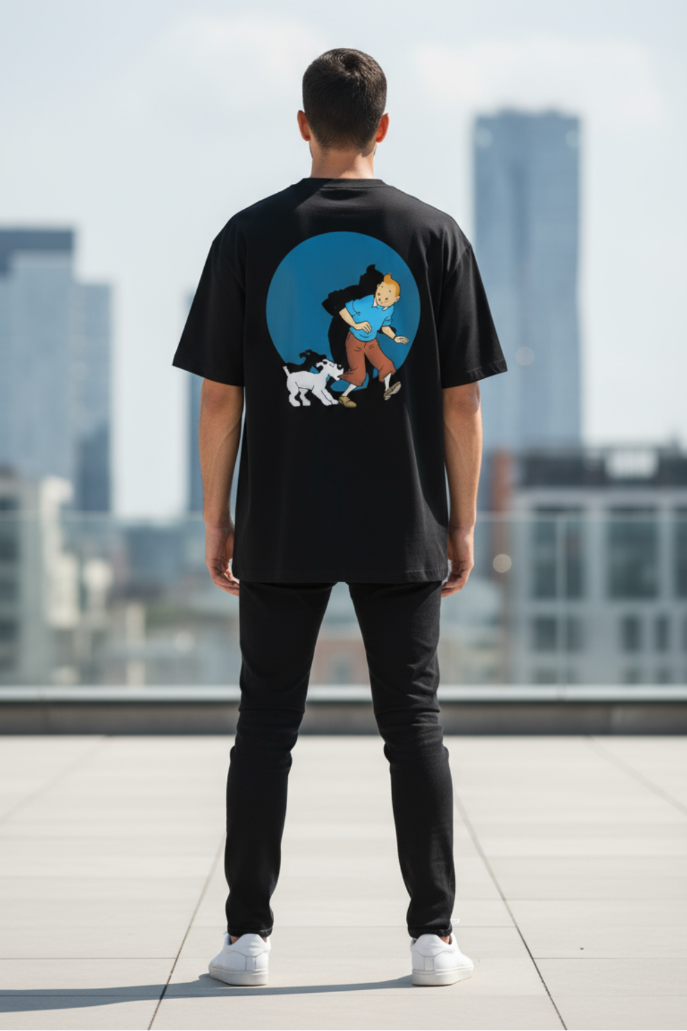 Cartoon Network Oversized T-Shirt | Retro Cartoon Graphic Unisex Streetwear
