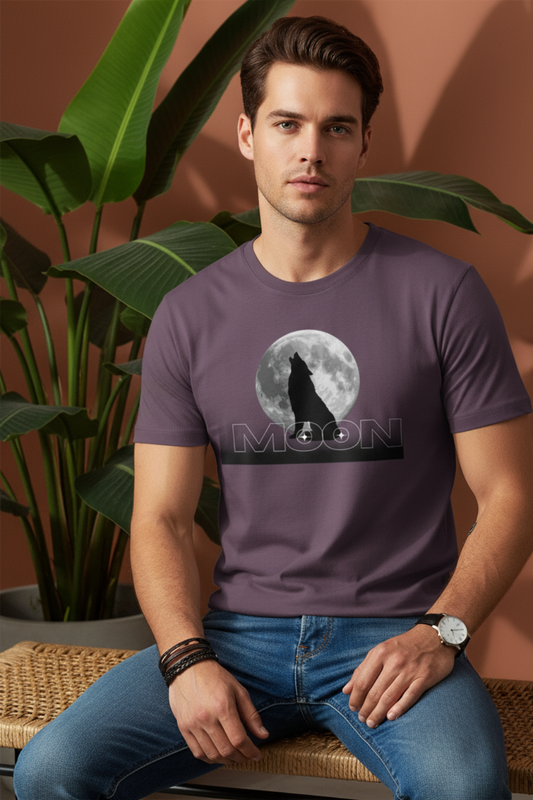 Moon T-Shirt | Cosmic Graphic Unisex Streetwear