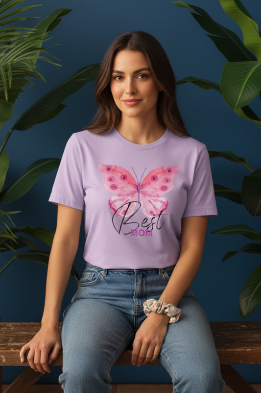 Best Mom T-Shirt | Mother’s Day Gift Unisex Casual Wear