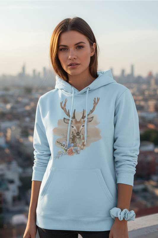Deer Hoodie | Nature & Wildlife Inspired Unisex Streetwear