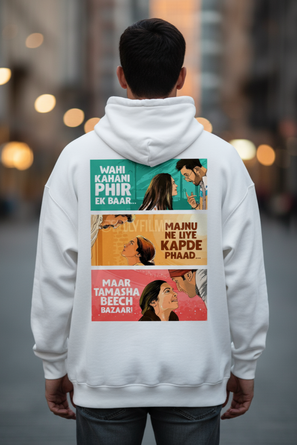 Filmy Hoodie | Bollywood Inspired Unisex Streetwear